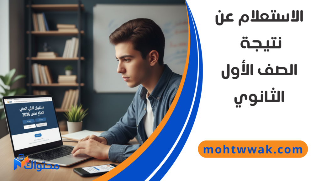 الاستعلام عن نتيجة الصف الأول الثانوي