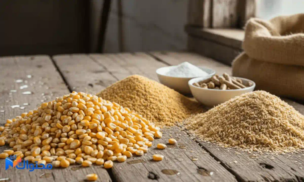 مكونات أعلاف الدواجن