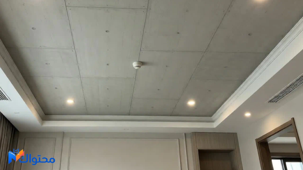تصميم سقف جبس بورد يوضح الجمال والعملية في التشطيب الداخلي