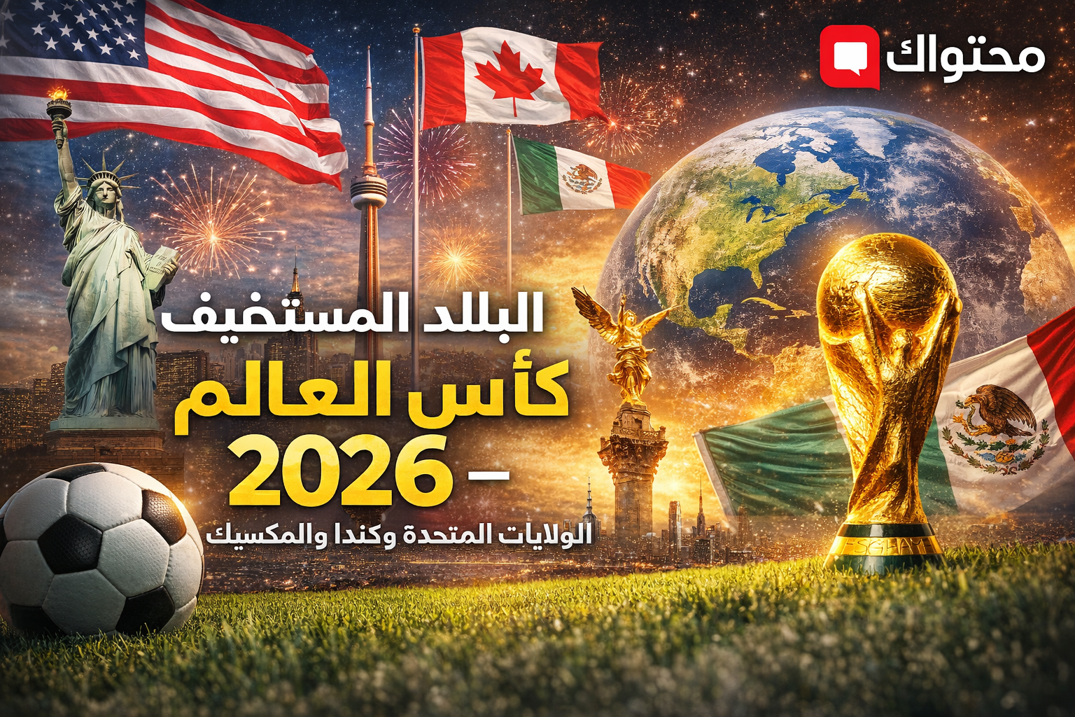 البلد المستضيف كاس العالم 2026
