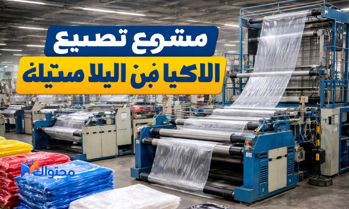 ترخيص مصنع الاكياس البلاستيك في مصر