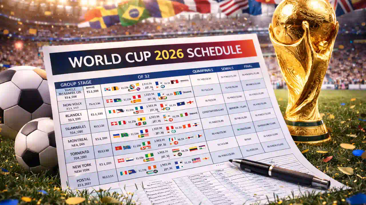 جدول كاس العالم 2026 كامل