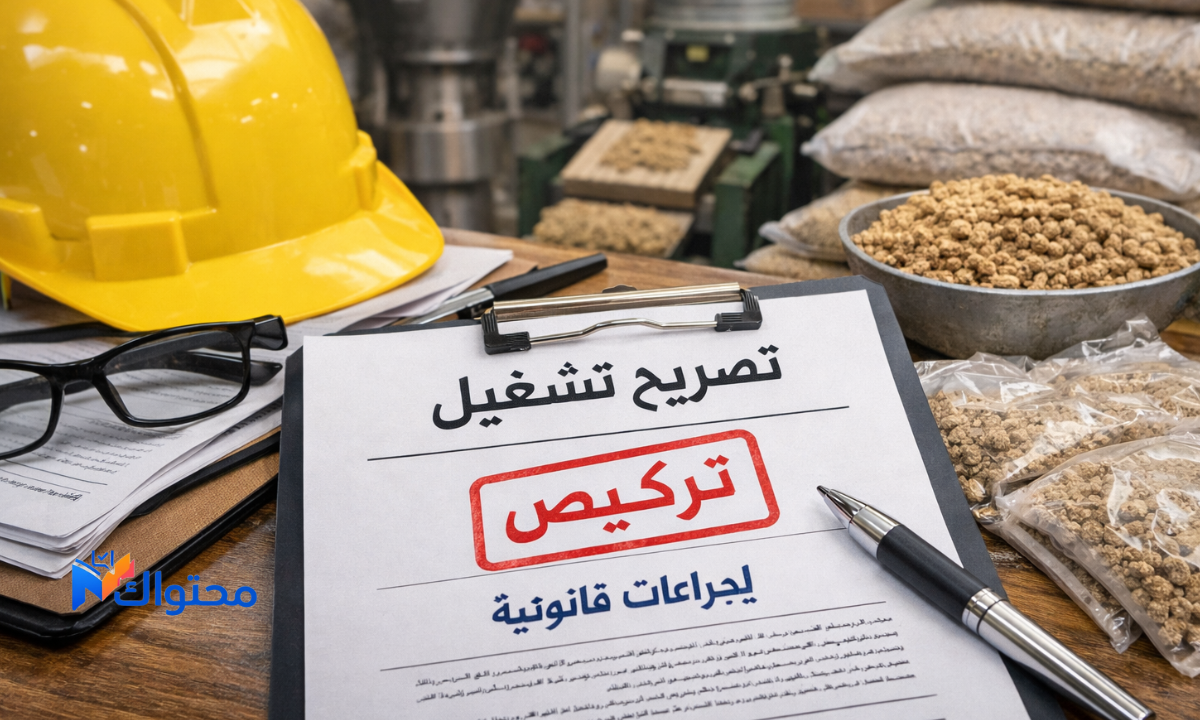 ما هي شروط ترخيص مصنع أعلاف صغير؟