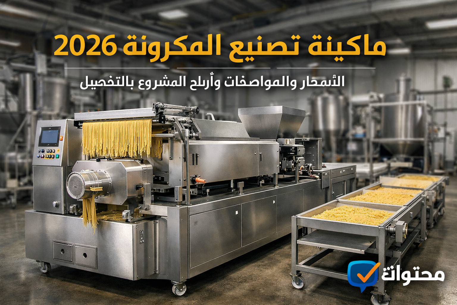 ماكينة تصنيع المكرونة