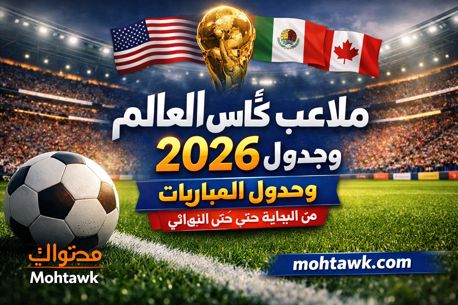 ملاعب كاس العالم 2026