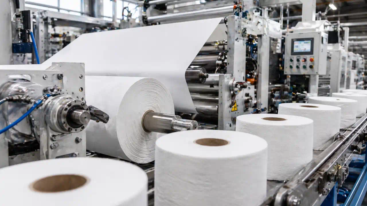 دراسة جدوى تصنيع بكرات المناديل الورقية